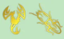 This image showcases a variety of artistic, organic shapes and patterns in yellow and green against a light green backdrop.